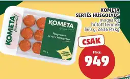 PENNY KOMÉTA Sertés-húsgolyó ajánlat