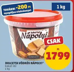 PENNY Dolcetta Vödrös Nápolyi ajánlat