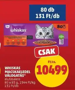 PENNY WHISKAS MACSKAELEDEL VÁLOGATÁS ajánlat