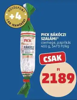 PENNY PICK Rákóczi szalámi ajánlat