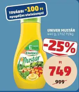 PENNY UNIVER Mustár ajánlat