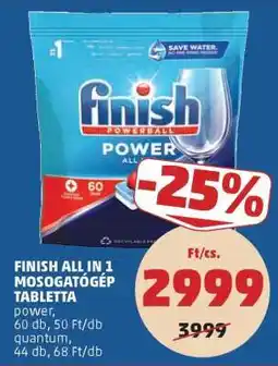 PENNY Finish All in 1 Mosogatógép Tabletta ajánlat
