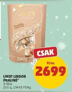 PENNY Lindt Lindor praliné ajánlat