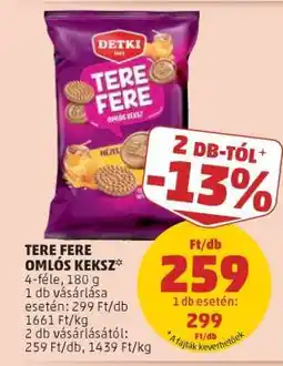 PENNY Tere Fere omlós keksz ajánlat