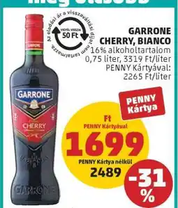 PENNY Garrone Cherry, Bianco ajánlat