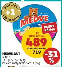 PENNY MEDVE SAJT ajánlat