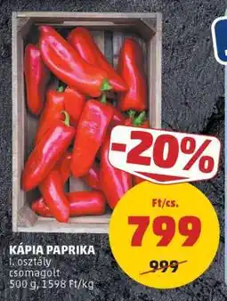 PENNY Kápia paprika ajánlat