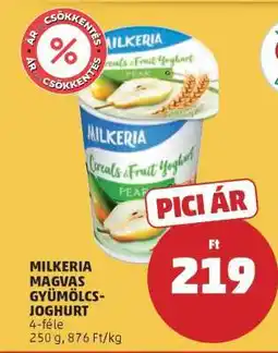 PENNY MILKERIA MAGVAS GYÜMÖLCS-JOGHURT ajánlat