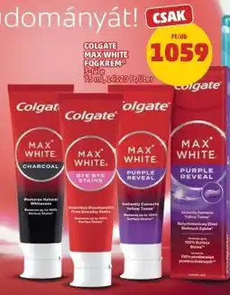 PENNY Colgate Max White Fogkrém ajánlat