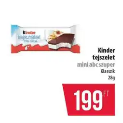 Coop KINDER Tejszelet ajánlat