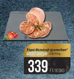 Coop Pápai disznósajt gyomorban ajánlat