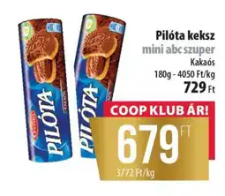 Coop Pilóta keksz mini abc szuper ajánlat