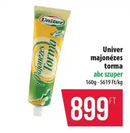 Coop Univer majonézes torma ajánlat
