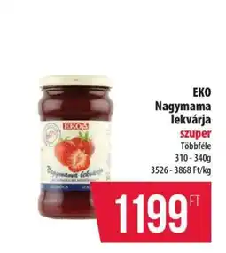 Coop EKO Nagymama lekvárja ajánlat