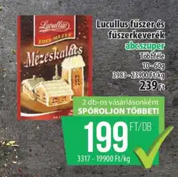 Coop Lucullus fűszer és fűszerkeverék ajánlat