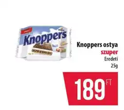 Coop Knoppers ostya ajánlat