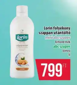 Coop Lorin folyékony szappan utántöltő ajánlat