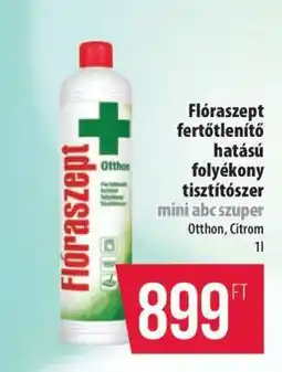Coop Floraszept fertőtlenítő hatású folyékony tisztítószer ajánlat