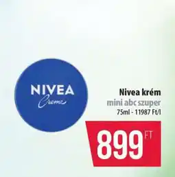 Coop Nivea krém mini abc szuper ajánlat