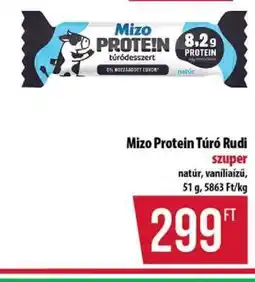 Coop Mizo Protein Túró Rudi ajánlat