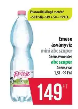 Coop Emese ásványvíz ajánlat