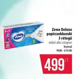 Coop ZEWA DELUXE PAPÍRZSEBKENDŐ ajánlat