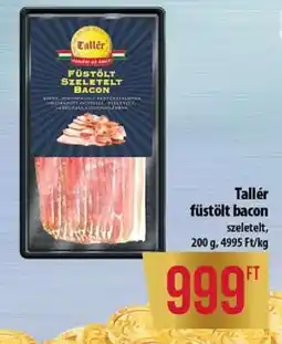 Coop Tallér füstölt bacon ajánlat