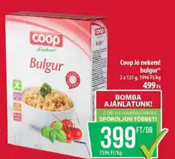 Coop Coop Jó nekem! bulgur ajánlat