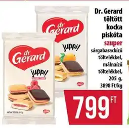 Coop Dr. Gerard töltött kocka piskóta ajánlat