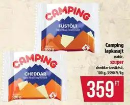 Coop CAMPING LAPKASAJT ajánlat