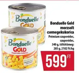 Coop Bonduelle Gold morzsolt csemegekukorica ajánlat