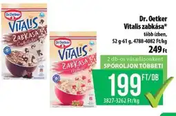 Coop DR OETKER Vitalis zabkása ajánlat
