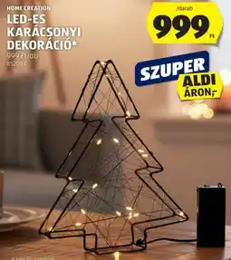 ALDI LED-ES KARÁCSONYI DEKORÁCIÓ ajánlat