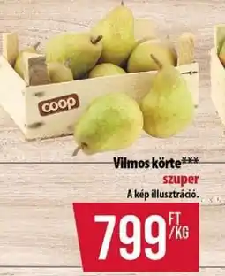 Coop Vilmos Körte ajánlat