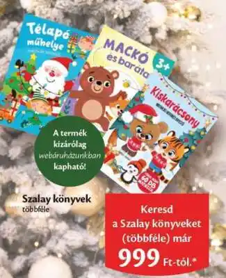 EcoFamily Szalay könyvek ajánlat