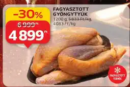 Auchan FAGYASZTOTT GYÖNGYTYÚK ajánlat