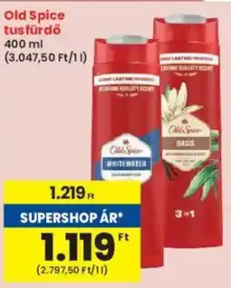 Interspar Old Spice tusfürdő ajánlat