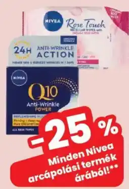 Interspar Nivea arcápolási termék ajánlat