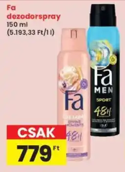 Interspar Fa dezodorspray ajánlat