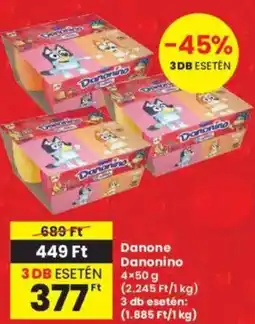 Interspar Danone Danonino ajánlat