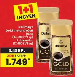 Interspar Dallmayr Gold instant kávé ajánlat