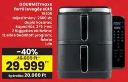 Interspar GOURMETmaxx forró levegős sütő 15305 ajánlat