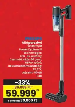 Interspar PHILIPS Állóporszívó XC3032/01 ajánlat