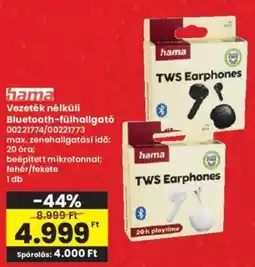 Interspar Hama Vezeték nélküli Bluetooth-fülhallgató ajánlat