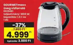 Interspar GOURMETmaxx üveg vízforraló DS15481 ajánlat