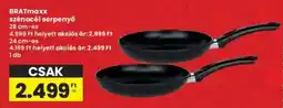 Interspar BRATmaxx szénacél serpenyő ajánlat