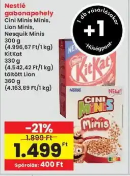Interspar Nestlé gabonapehely ajánlat