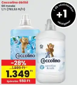 Interspar Coccolino öblítő ajánlat