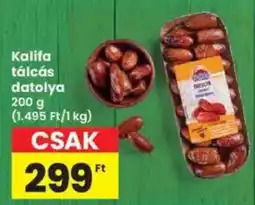 Interspar Kalifa tálcás datolya ajánlat