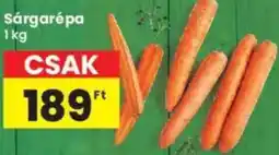 Interspar Sárgarépa ajánlat